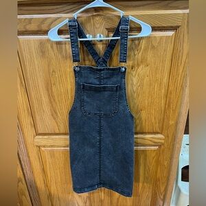 Tinsel Town cheetah print dress overalls Size L